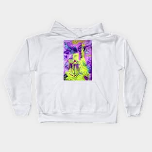 Glass Bottles Abstract 4 Kids Hoodie